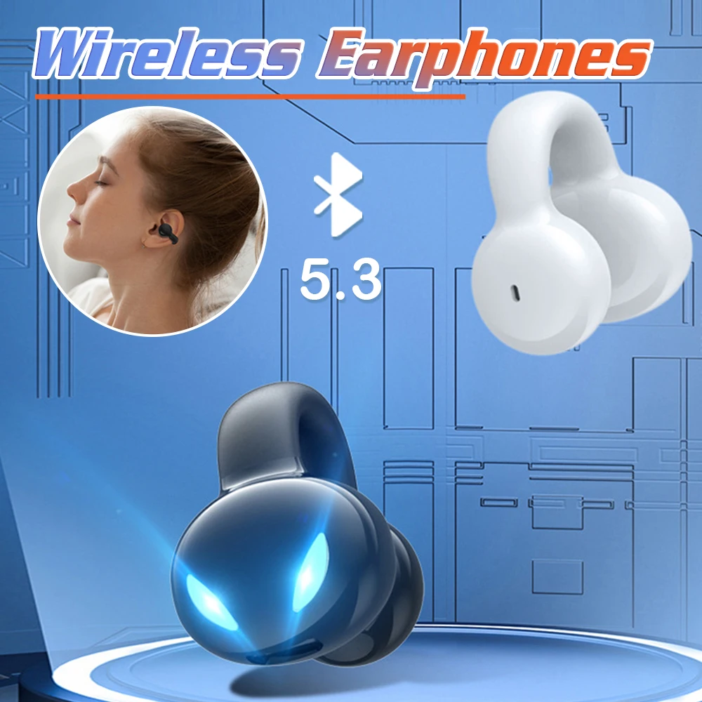 YX03 Wireless Headphones Ear Clip Headset Bone
