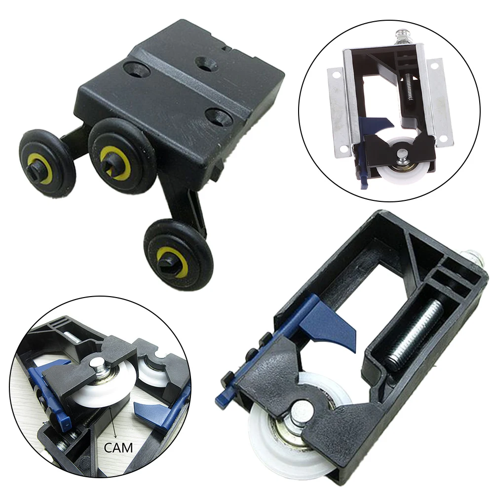 1Pc Sliding Door Pulley Core Upper Lower Wheel Core Old Wooden Door Roller Guide Kit Side Mounted Sliding Door Pulley Inner Core