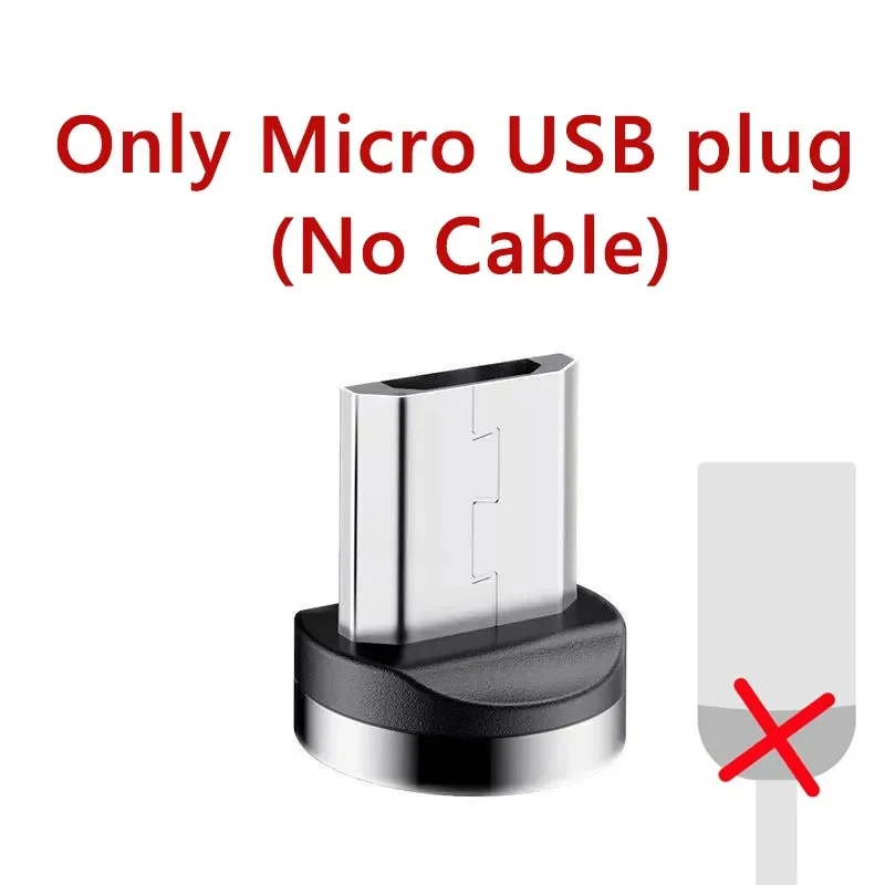 1-5개 마그네틱 케이블 마이크로 USB 타입 C 마그네틱 충전 케이블 화웨이 안드로이드 모바일용 1m 2m 케이블