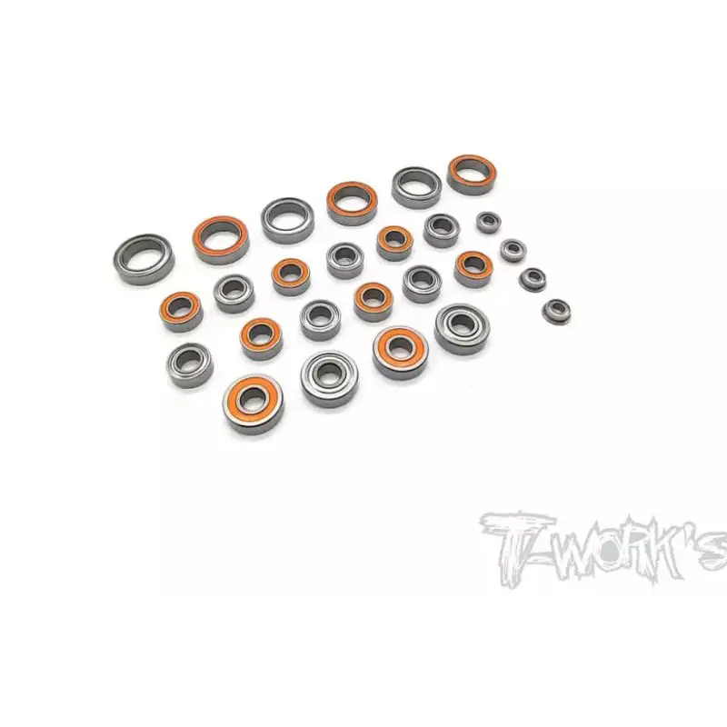 Originale T Works Bbs-A12 Set Di Cuscinetti A Sfera Di Precisione (Per Awesomatix A12 )6 Pezzi. Professionale Rc Parte