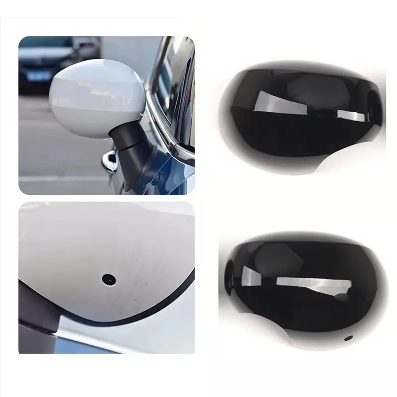 BMW 미니 F55 F56 F57 2020-2024 왼쪽 사이드 미러 쉘 하우징 (외부 백미러 커버) 51169881533 LHD