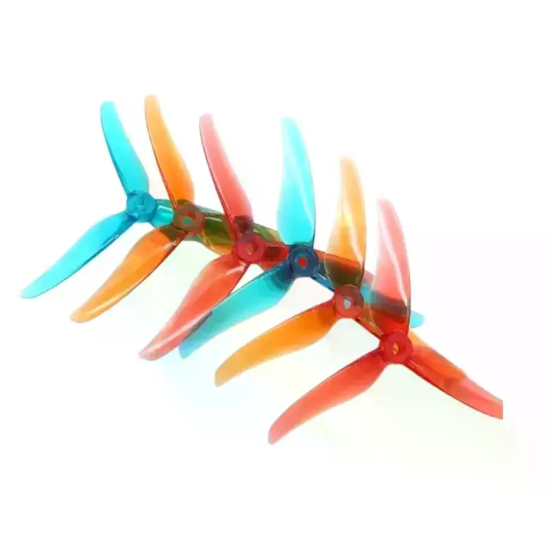 Hélice T-motor T5146 3 pales 5 pouces CW CCW pour drone FPV - Lot de 4