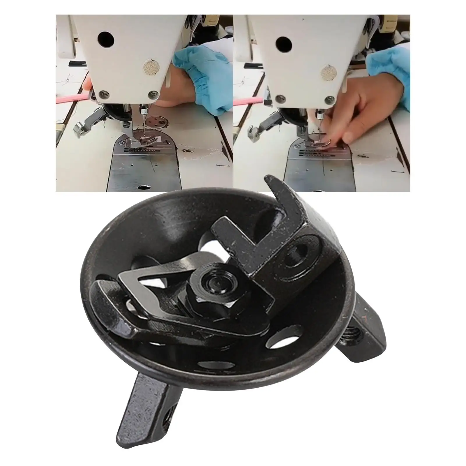 Rotate Roller Presser Foot Holder Quick Change Premium Triangle Presser Foot Bracket for Sewing Machine Roller Presser Foot 3