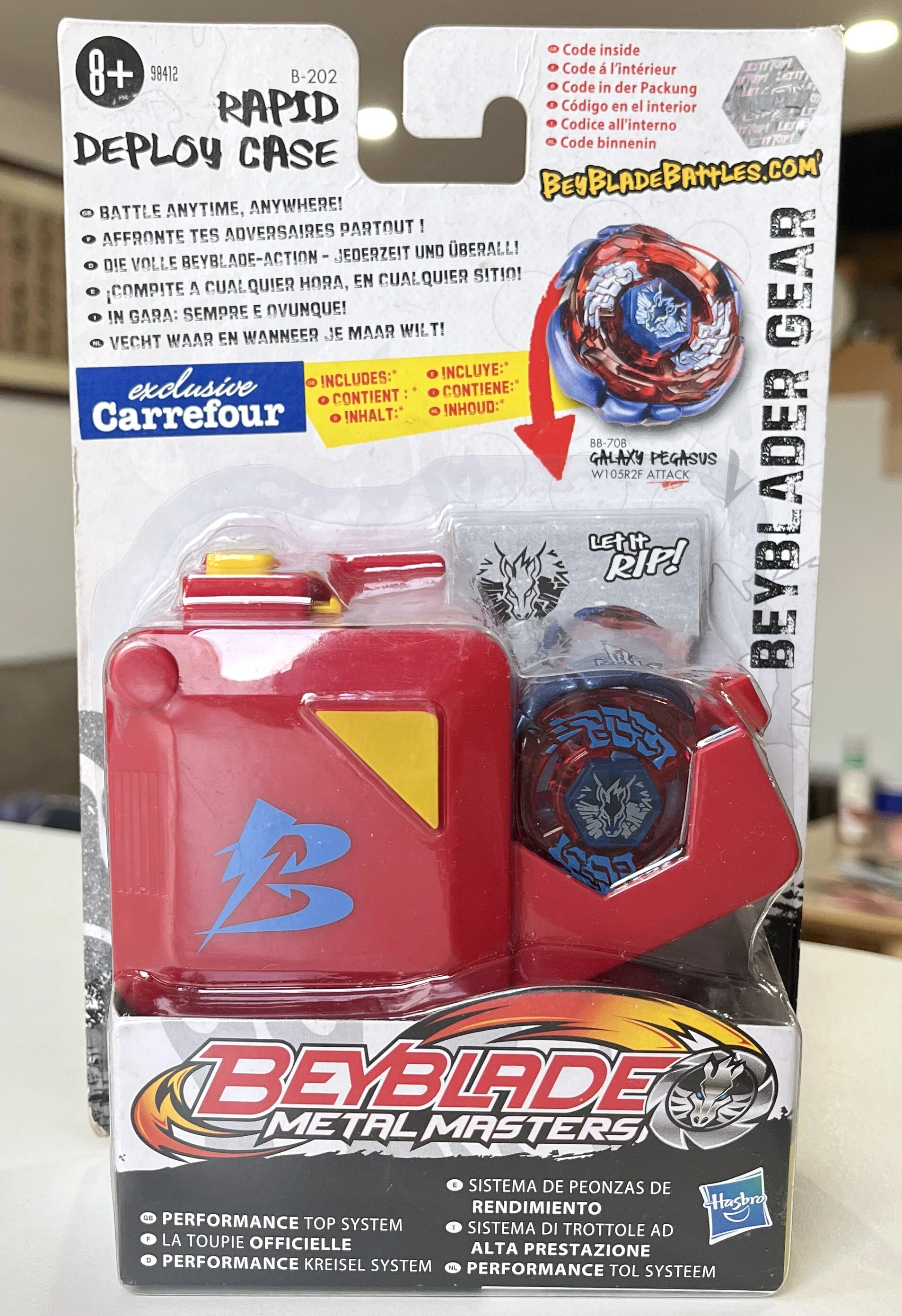 Beyblade - 31944 - BB 70 - Figurine - Metal Masters Standard - Saison 2 - Galaxy Pegasus