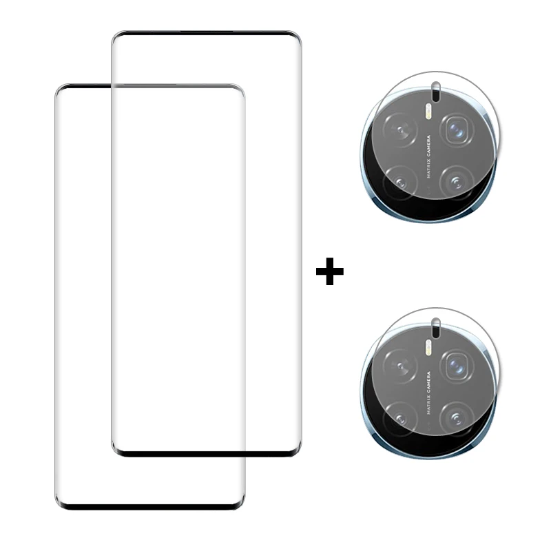 Premium Tempered Glass Screen & Camera Protector - Full Coverage