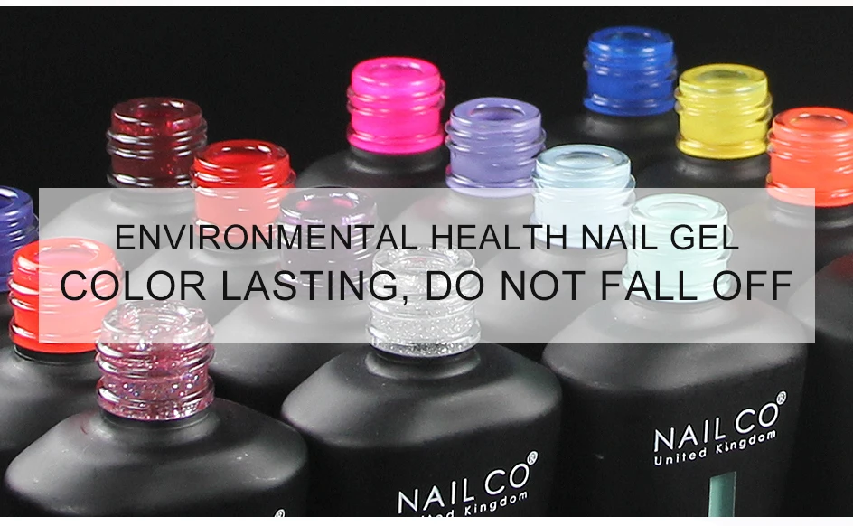 Description Picture 3 of itemNAILCO Glitter Reflective Series Gel Nail Polish Nails Art Semi Permanent Varnish Sparkling Winter Color Nail Gel UV Lamp 15ML