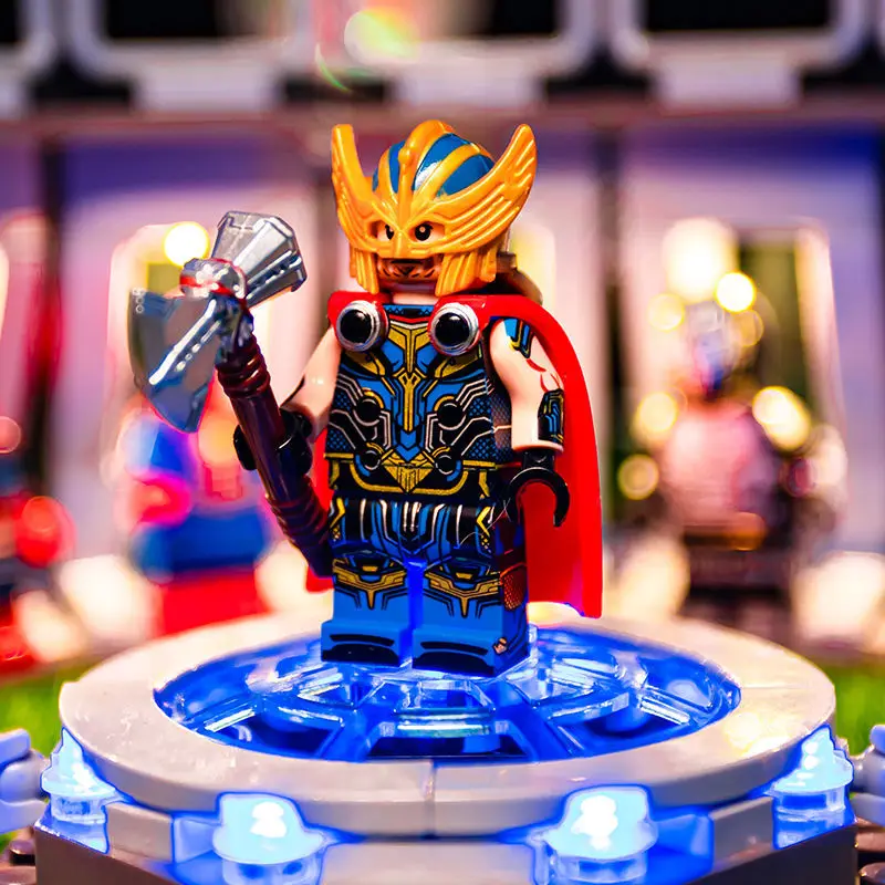 Marvel Movie Periferiche Zombiesdoctor Strange Thor Action Figures, Blocchi Assemblati Multi-Stile, Compatibili Con Lego