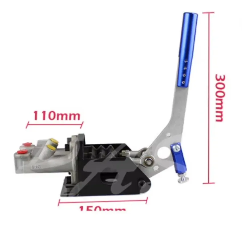 Car modification hydraulic handbrake, racing drift competition, single control double pump, double pump vertical