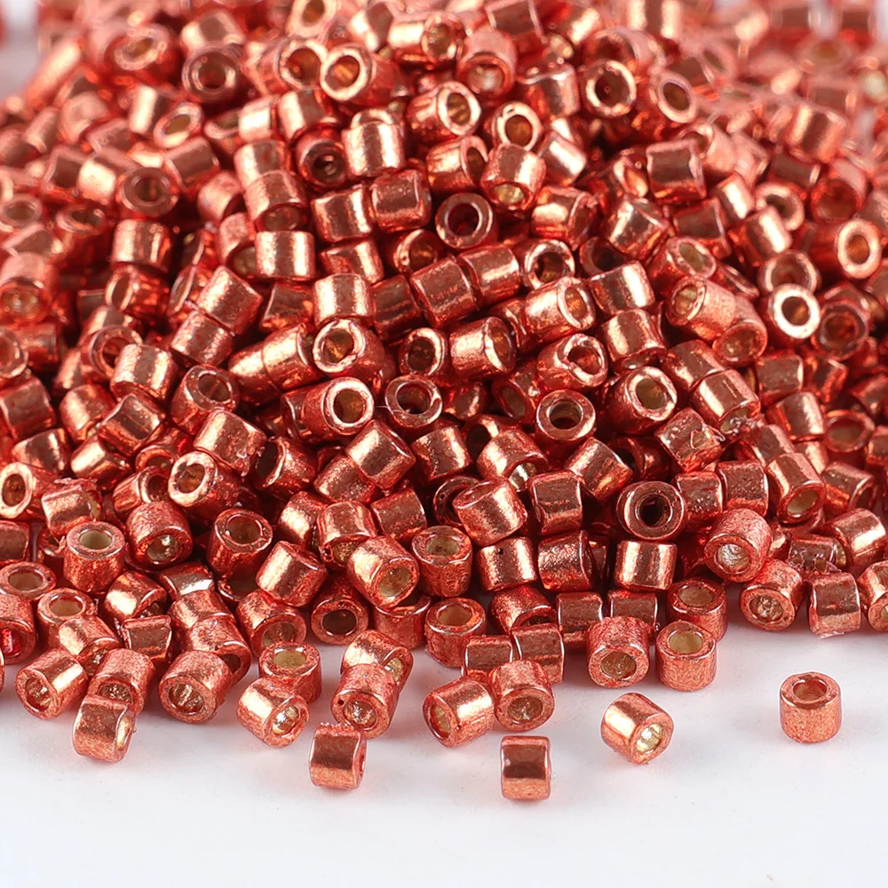 10g/Tube Importierte MIYUKI Metal Series DB11/0 Delica Perlen Schmuckzubehör Importiert aus Japan, geeignet für verschiedene DIY-Armbänder. – Detail 1