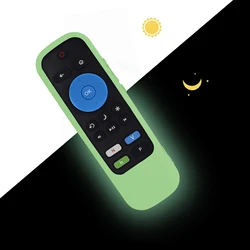 Silicone Shockproof Anti-Slip Remote Protective Case Cover for TV Streaming Stick Remote Controller (T029 Green)