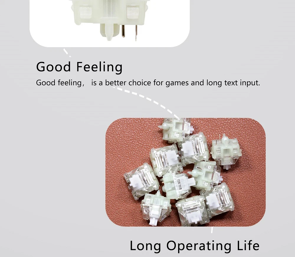 5pin SMD RGB 40g 55g Interruptor para