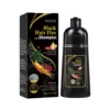 100ml 3in1 Hair Dye Shampoo for Gray Hair Polygonum Multiflorum Herbal Ingredients Natural Ginger Darkening Coloring Cover 4