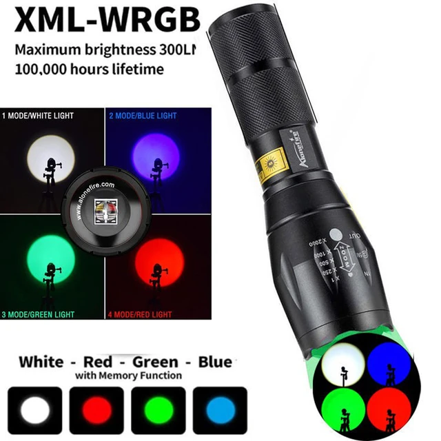 Vastfire-Mini linterna LED SK68 con zoom de 1200LM, XPE, impermeable,  AA/14500, con Clip, 3 modos - AliExpress