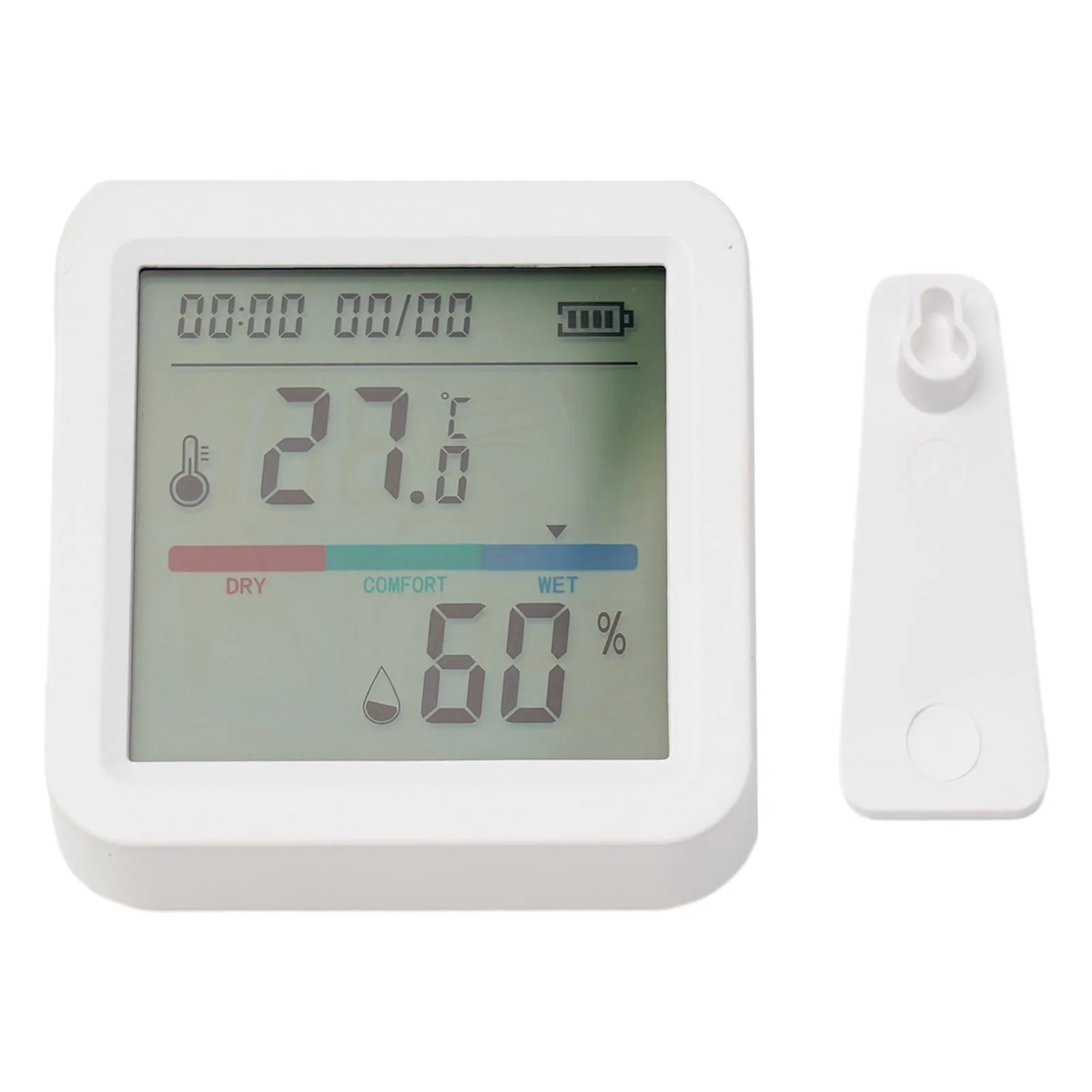 

Smart Temperature Humidity Meter With LCD Display 2.4GHz IEEE 802.11 B/g/n Real-time Sensor Tuya WiFi High Quality