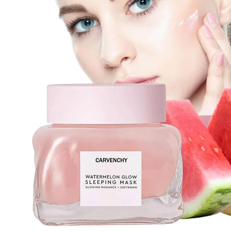 

Watermelon Sleep Glow Mask Moisturizes, Shrinks Pores and Tightens Anti-aging Gel Mask Containing AHA Hyaluronic Acid