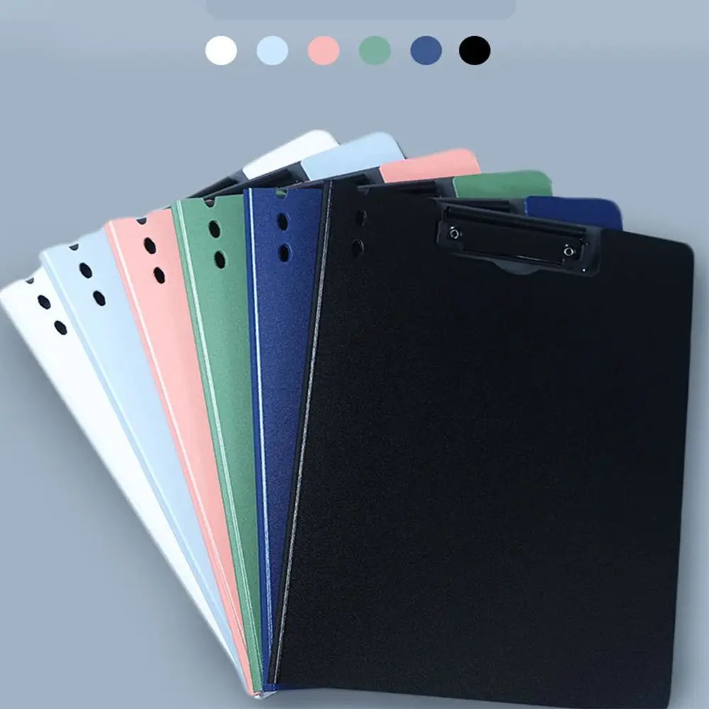 

Portable Memo Clip Board Test Paper Storage Writing Pad Board Clipboard Folders Writing Clipboard File Clipboard A4 File Folder