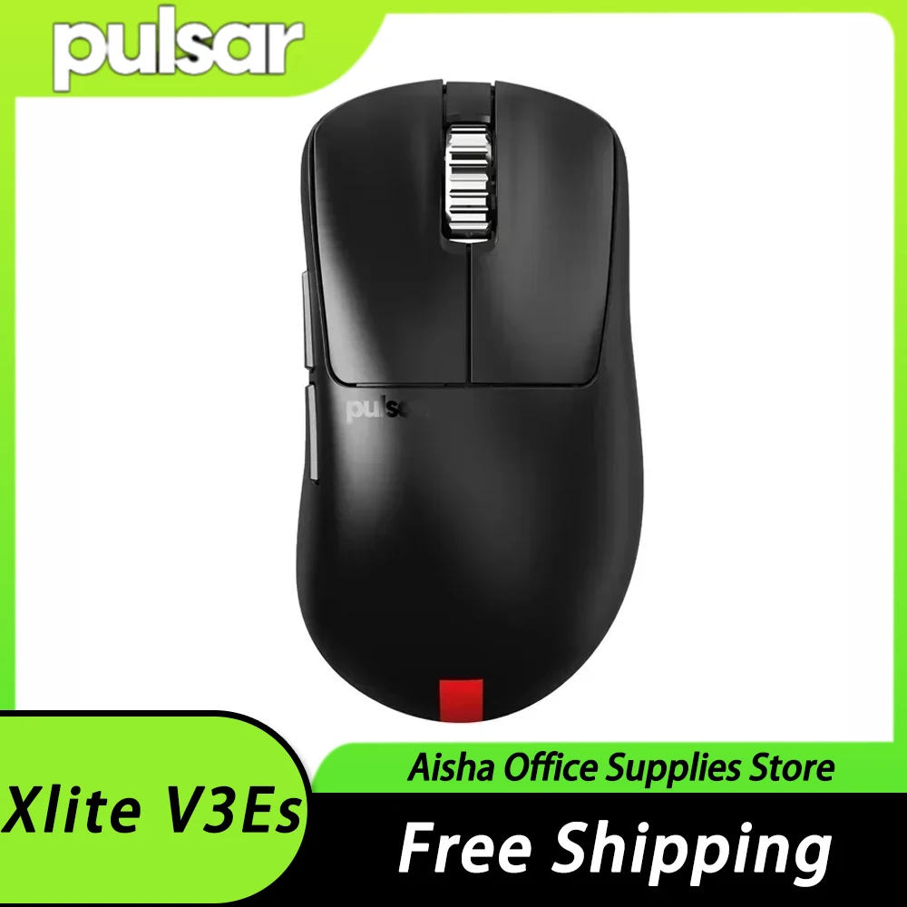 Pulsar Xlite V3Es Wireless Mouse 8K Low Latency PAW3395 Sensor 