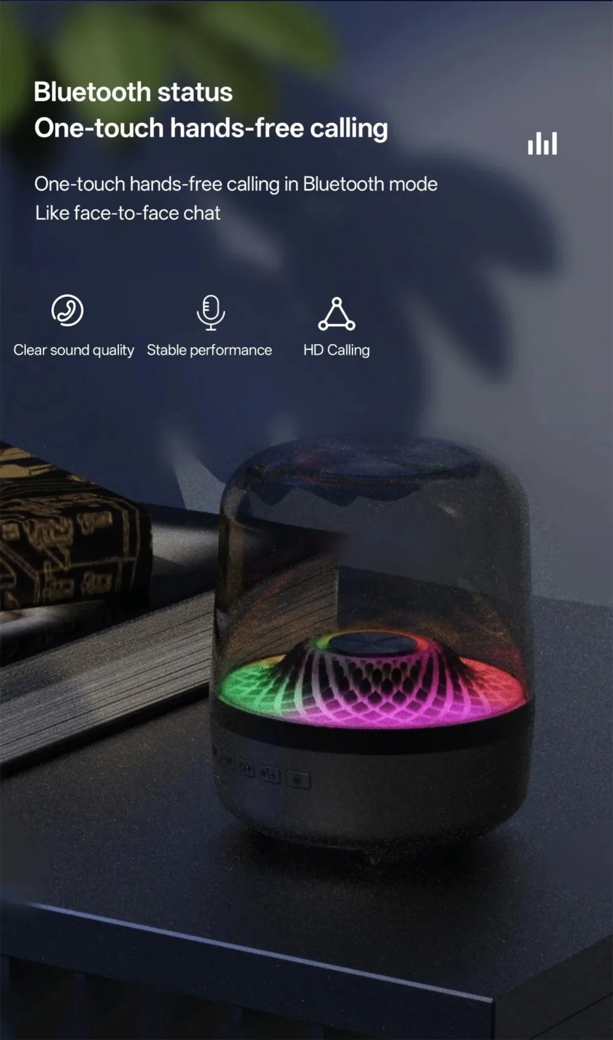 Wireless Bluetooth Smart Speaker With Deep Bass And Tws Surround_voghion.com