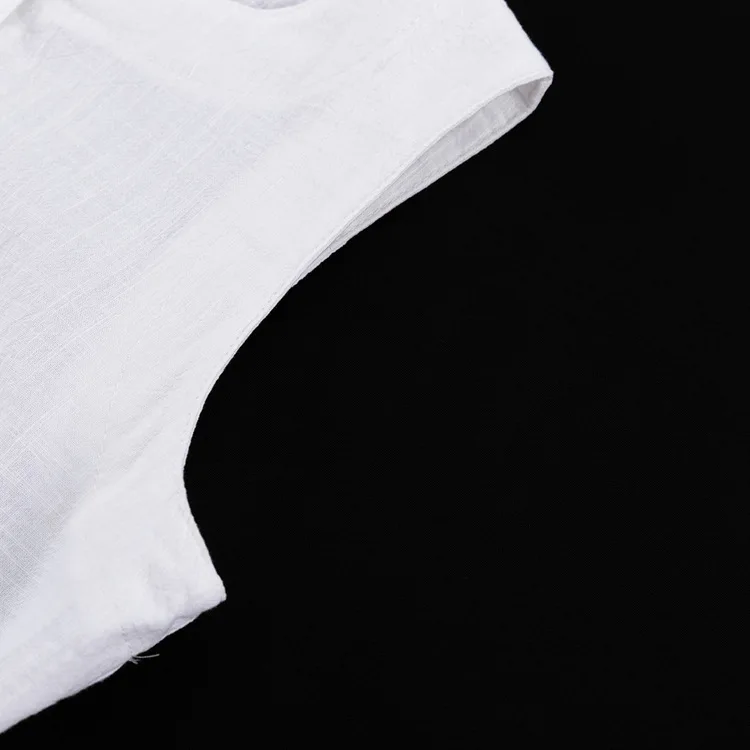 Conjunto de 2 piezas de falda larga blanca de cintura alta para mujer: top ajustado sin mangas y falda larga informal, conjuntos de patchwork para mujer