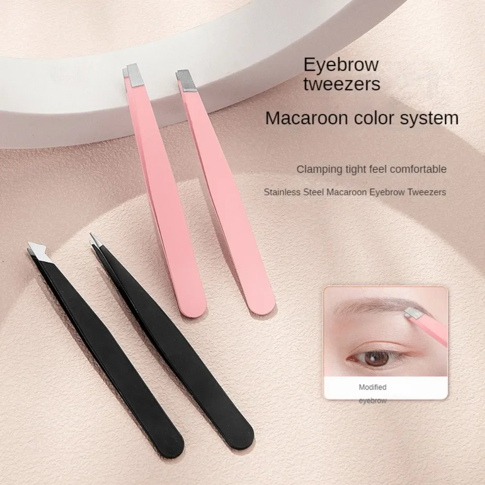 Multi-purpose Eyebrow Tweezers Stainless Steel Eyebrow Tightening Facial Hair Trimmer Makeup Tool Set, Eye Shaping Tools 4