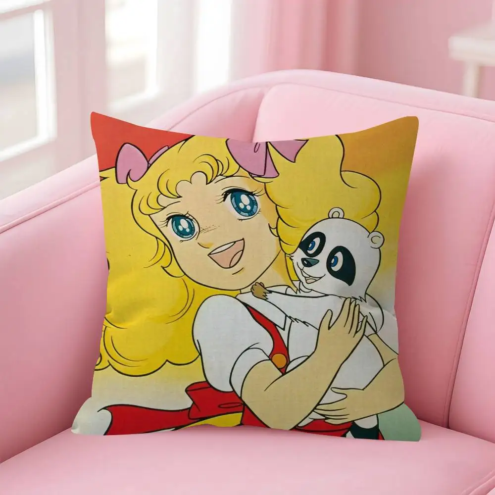 Anime C-candy Niedliche Candy Kissenbezüge im Farmhouse-Stil für Couch-Dekorationen – Detail 8