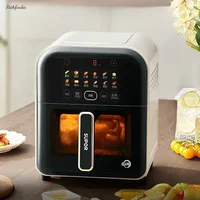 Air fryer. Household. Intelligent. Visual. Electric fryer Multifunctional Large capacity Oven integrated. New French fries maker 1
