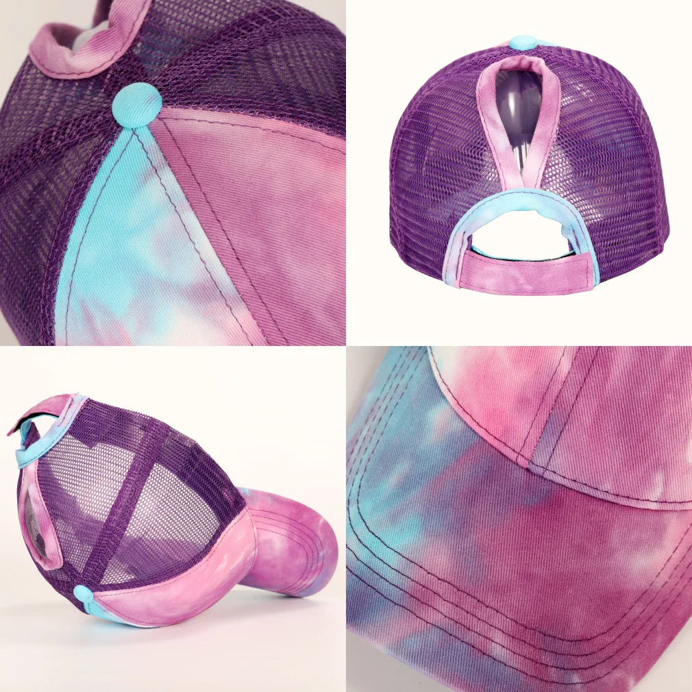 Summer Ponytail Women's Baseball Cap Summer Mesh Hat Hip-hop Style Adjustable Outdoor Sun Hat All-match Sun Mesh Hat baseball cap sun hat