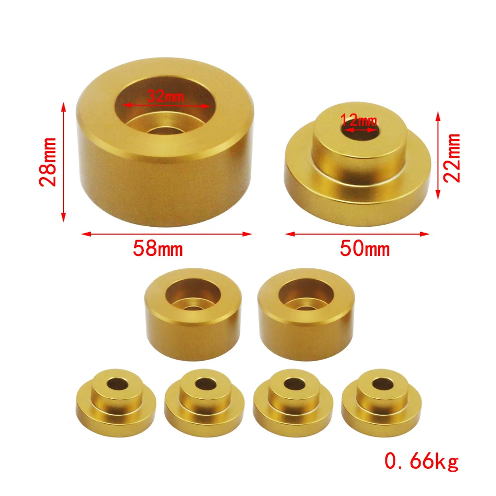 Auto Metal Replacement Subframe Body Differential Mount Bushings Kit differential mount For 240SX S14 S15