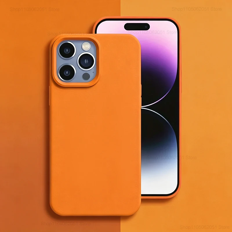Premium Silicone Protective Case - Durable Solid Color Cover with Fall & Collision Protection
