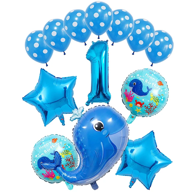 Ocean Theme Birthday Party Decorations  Decorations Baby Shark Birthday  Party - New - Aliexpress