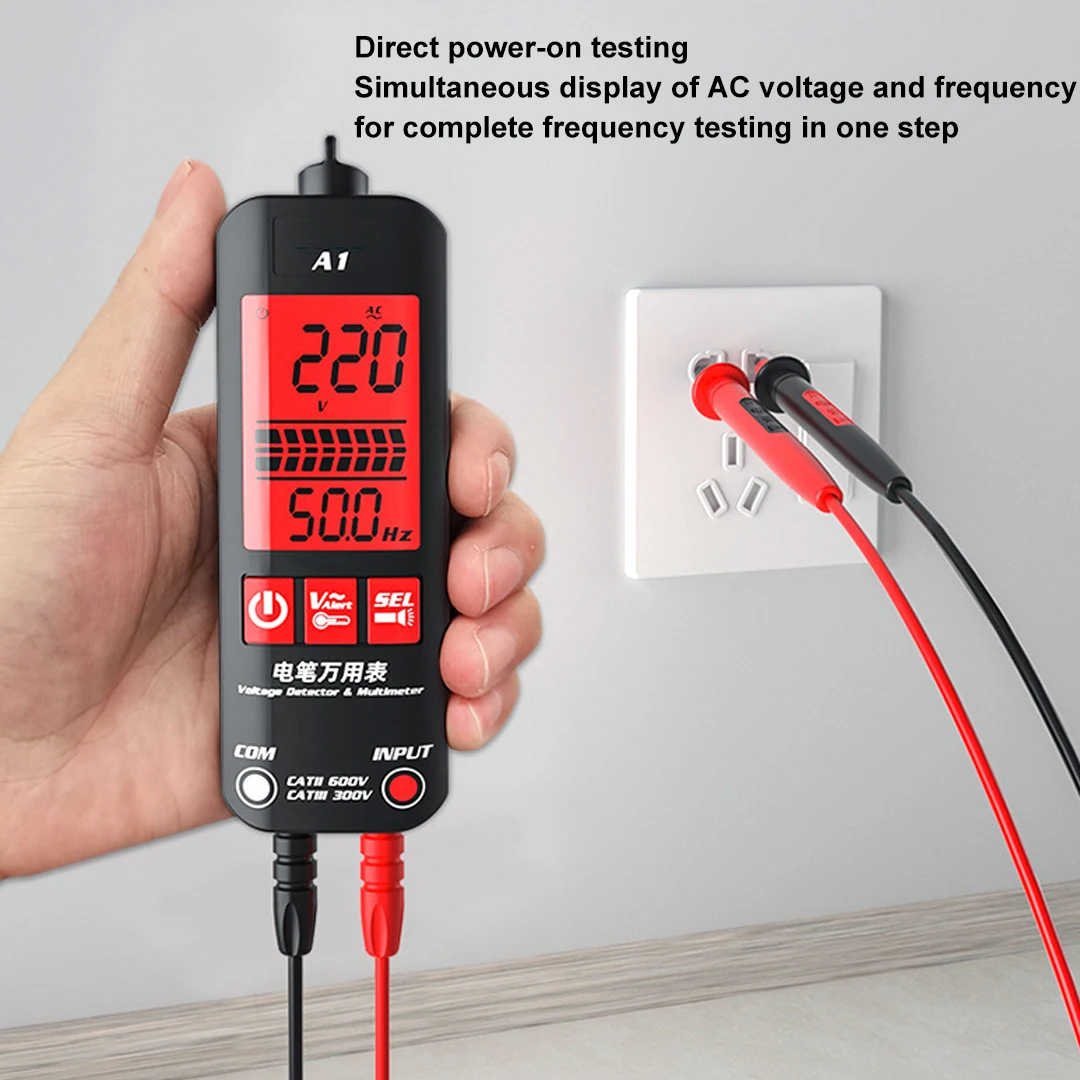 Fully Automatic Intelligent Anti-burnout Digital Multimeter For Identifying Circ
