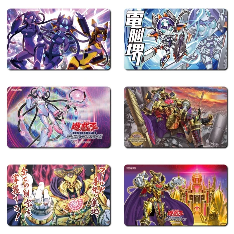 

Yu Gi Oh Eldlich The Golden Lord Virtual World Classic Series Cards Pad Anime Game Characters Rubber Collection Card Dueling Mat