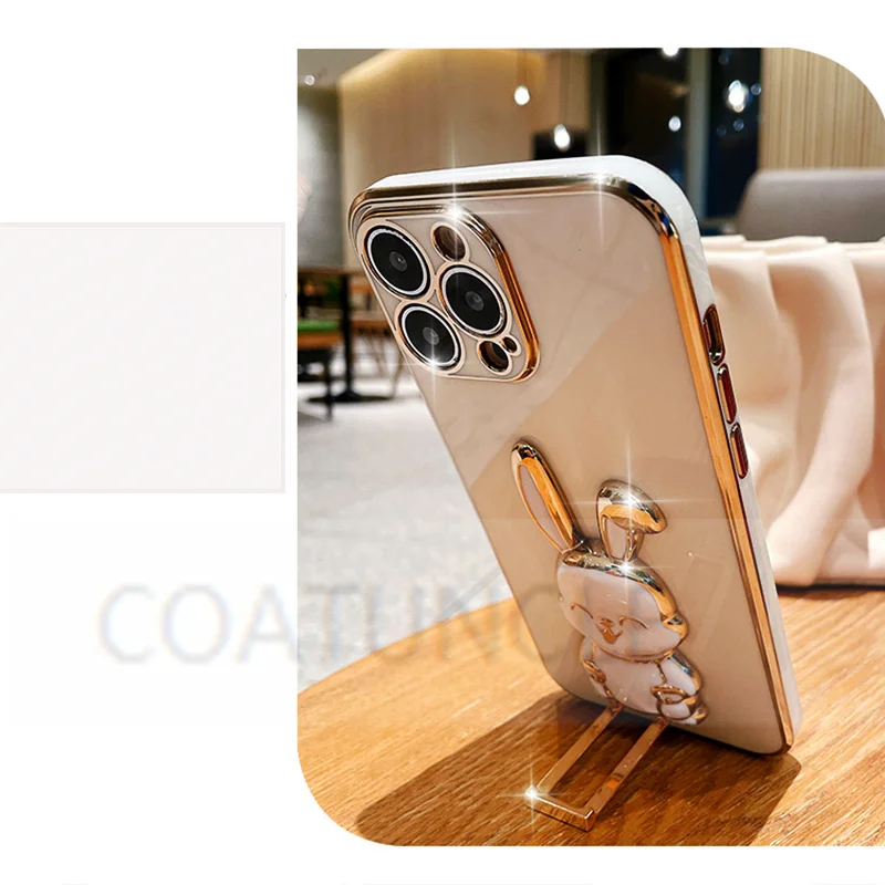 Kaninchen Bär Astronaut Halterung Überzug Telefon Halter Fall Für Huawei Ehre Magic3 Magic4 Magic5 Magie 3 4 5 Pro Stehen weiche Abdeckung_voghion.com