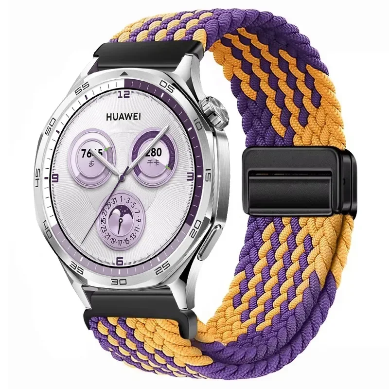 Braided Nylon Loop Strap with Magnetic Buckle 22/20mm
