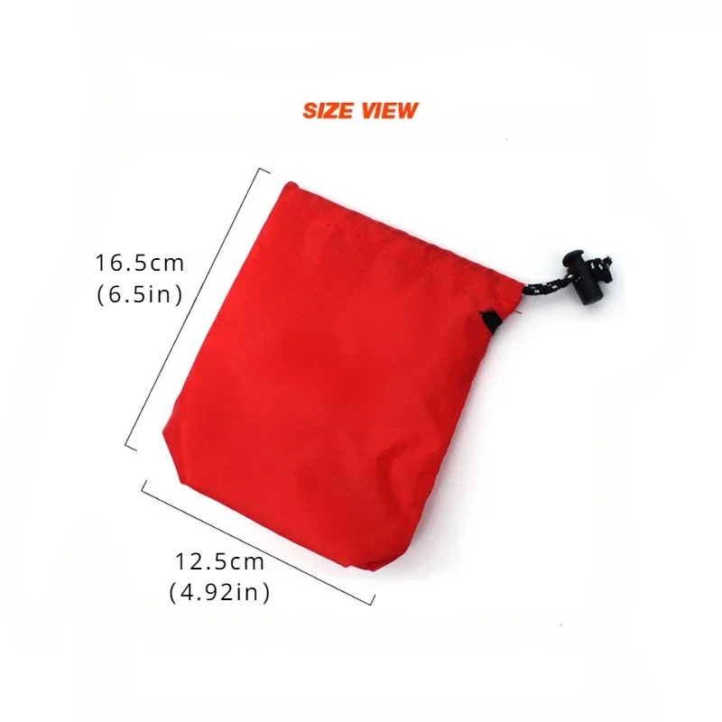 1PC Waterproof Nylon Storage Bag-Multi-Functional Organizer Pouch For Camping/Hiking Gear Portable Travel Accessory Waterproof Dry Bag Camping Storage Bag