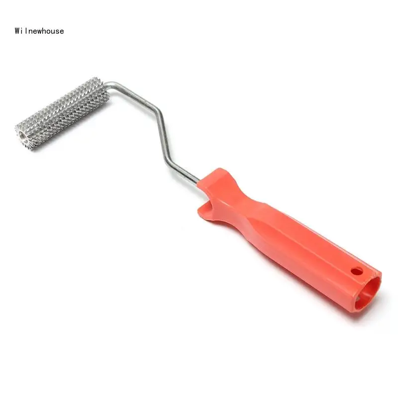Bubble Paddle Tool 75x21mm Laminating Bubble Roller Aluminum Alloy Fiberglass Paddle Roller Bubble Tool