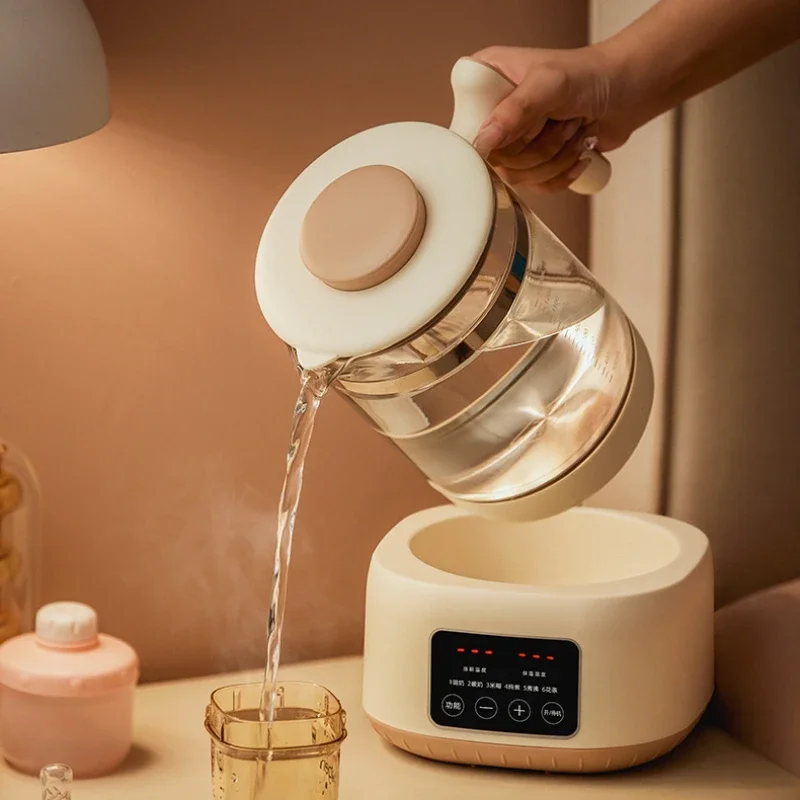 Multi-functional Thermostatic Milk Mixer, Intelligent Stewing Kettle, Office Timer Kettle, Thermostatic Electric Kettle 4