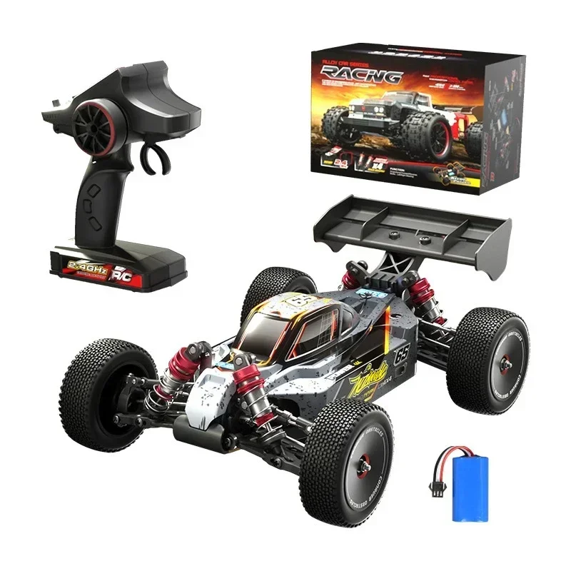 JJRC Q146 High-Speed Ample Power RC Racing Electric Four-Wheel Drive Alloy Off-Road Sports BigFoot Short Card Toy Christmas Gift 4