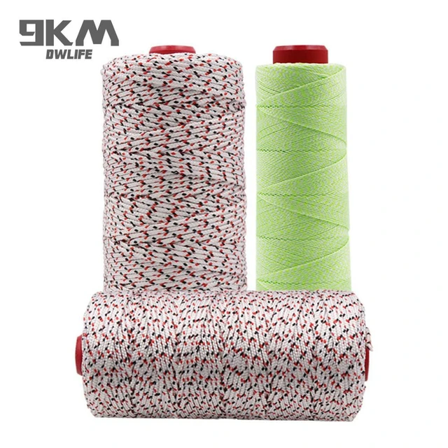 Braided Dacron Fishing Line Outdoor Kite Line 500-1000ft Multi-Functional  Camping Flag Tying Band Fishing Applications 50-500Lbs - AliExpress