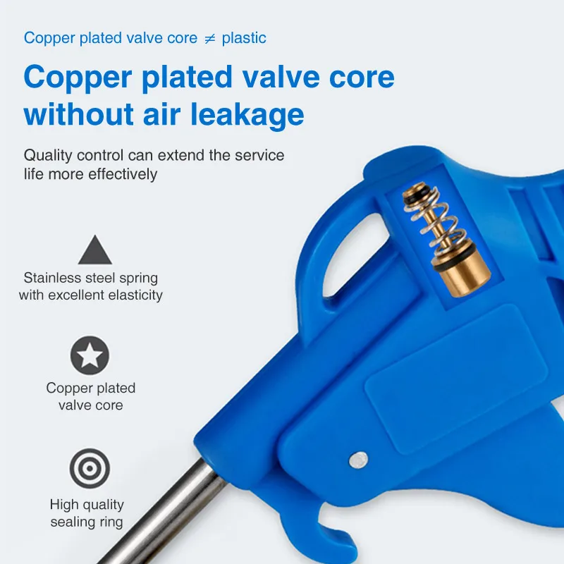 Plastic Dust Gun with Long Mouth for Efficient Cleaning