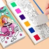Children's Watercolor Painting Book, Children's Graffiti Picture Coloring Drawing Toys for Thanksgiving, Easter, Christmas gifts 1