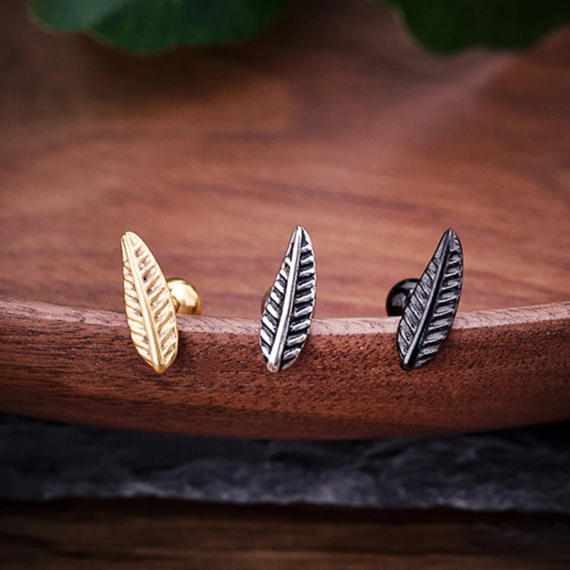 Tragus shop feather earring