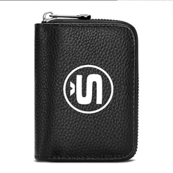 Car Styling Document and Credit Card Storage Holder Case Accessories (Black S)
