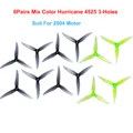6Pairs 4525 Mix
