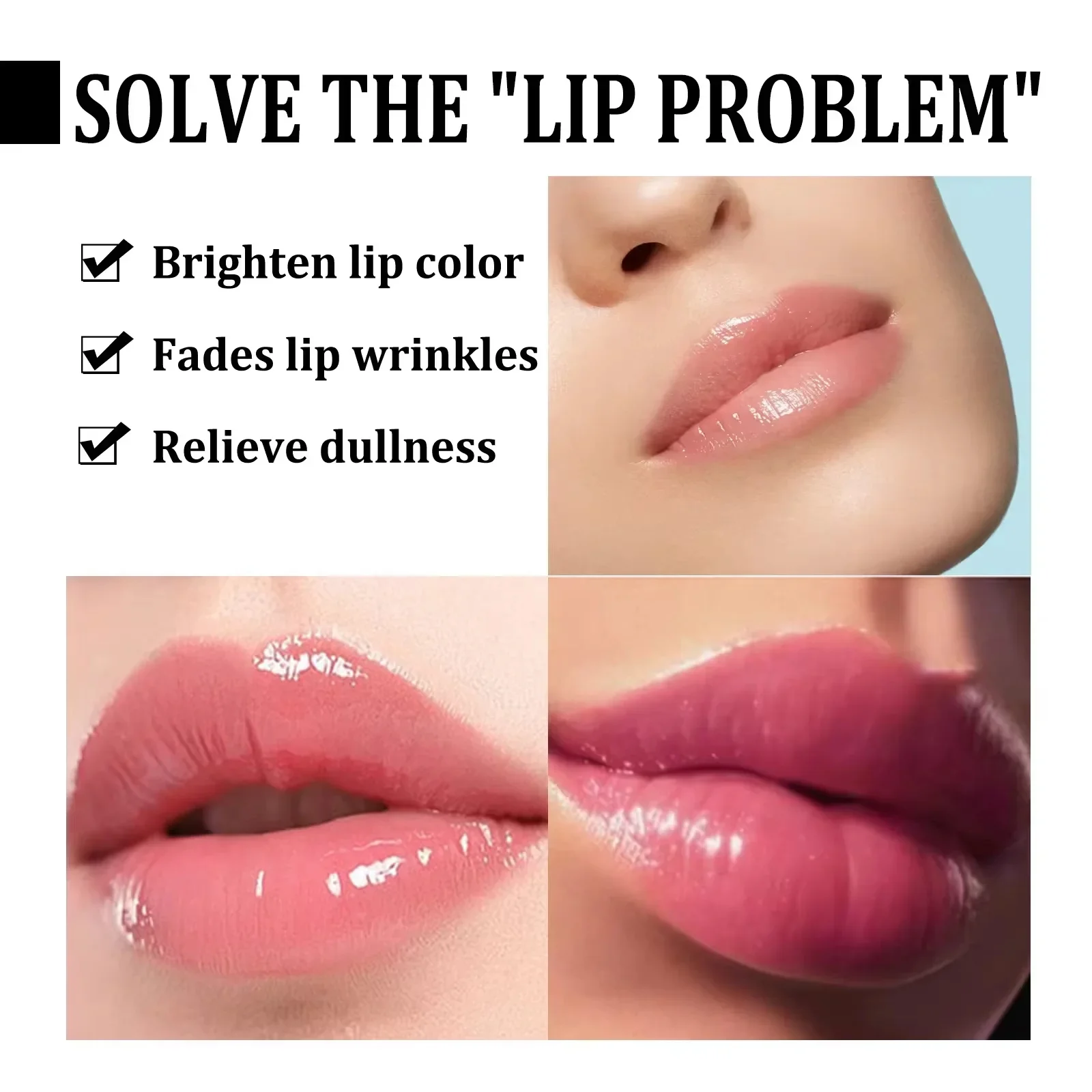 Fast Remove Dark Lips Balm Bleaching Permanent Lightening Dark Smoke Lips Lip Serum Moisturize Korean Gloss Lipstick Lip Mask 5
