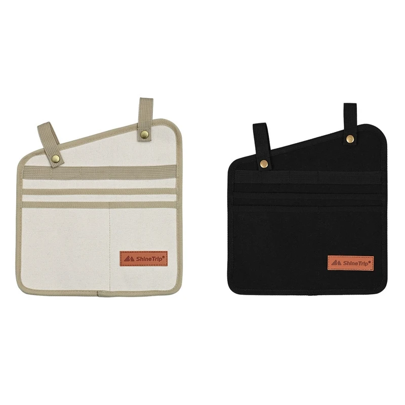 

Portable Camp Chair Arm Storage Bag Canvas Chair Organizer Side Pocket Bag