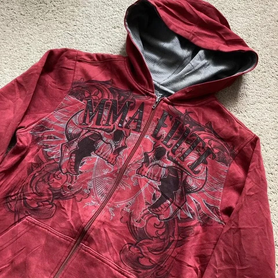 Chaqueta Esqueleto Gráfico Sudadera Con Capucha Unisex Con Diseño Esqueleto - Estilo Y2K, Cremallera Completa Ropa Estilo Gótico