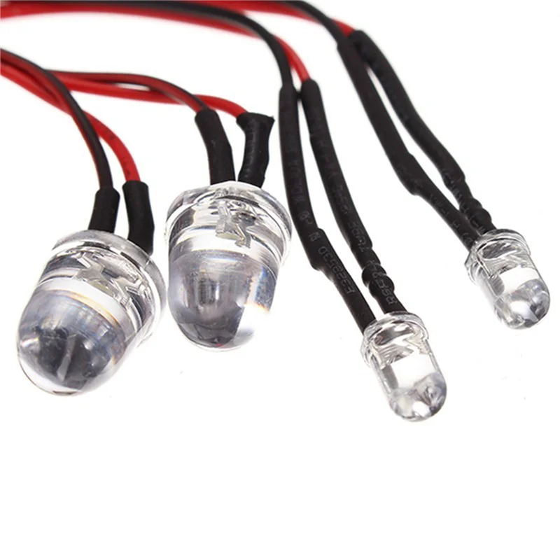 IDUD 4X LED 라이트 EB1013 JLB 레이싱 CHEETAH 1/10 Brushless RC 자동차 부품 액세서리