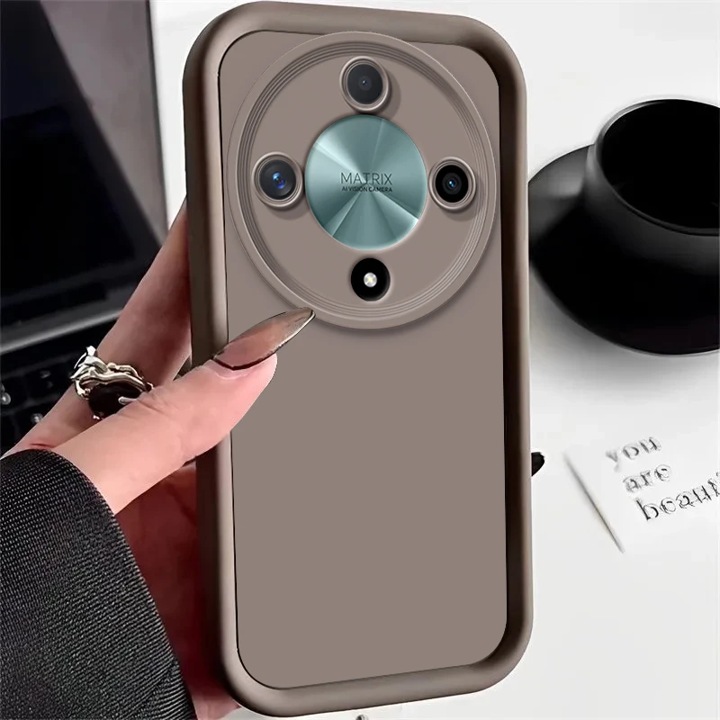 Candy Color Anti-Drop Silicone Phone Case - Soft Protective Cover