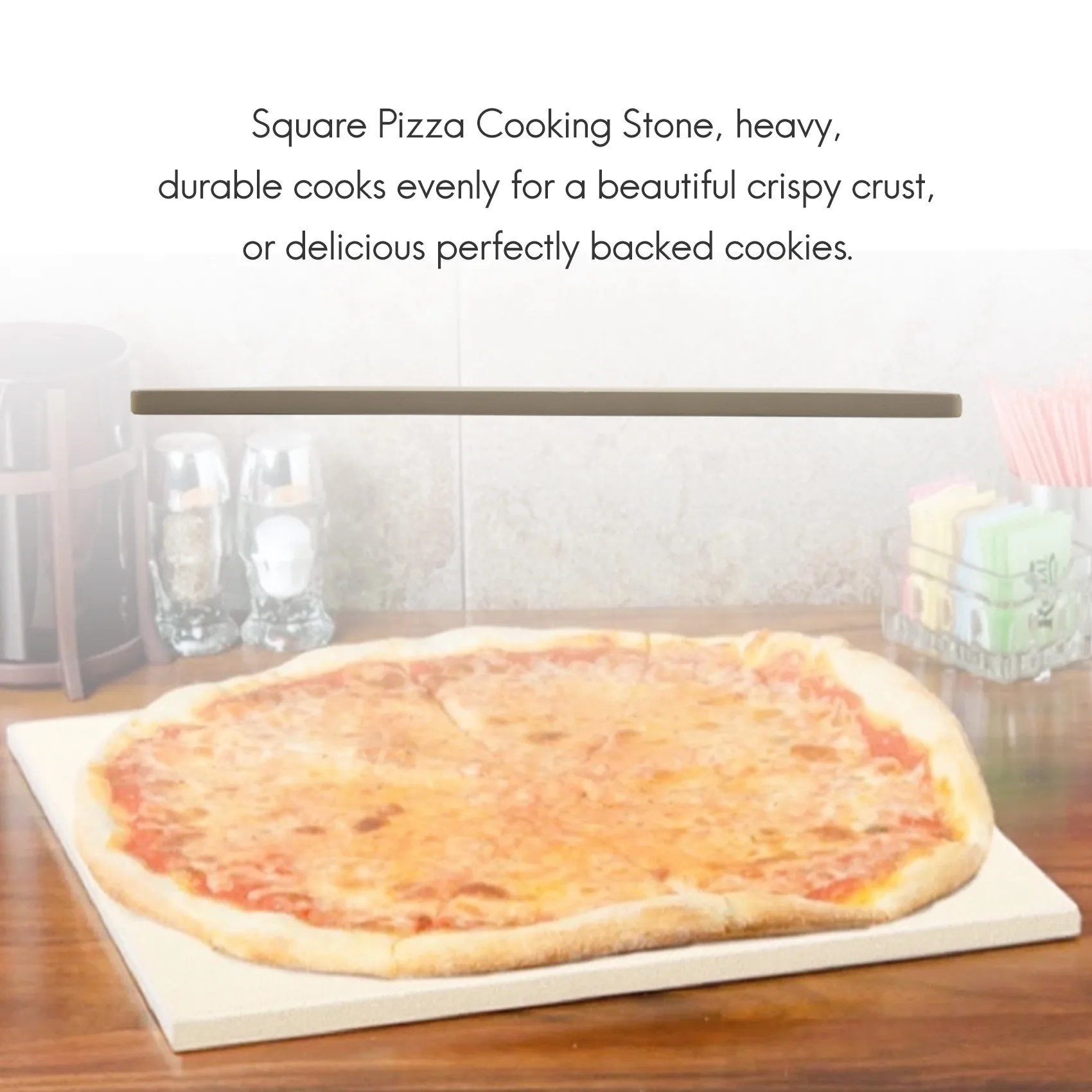 Pizza Stone 305x305x10Mm For Cooking Baking Grilling Pizza Tools For Oven and Bbq Grill Bakeware Bread Tray Kitchen Baking Slab pizza stone